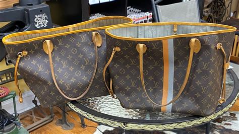 louis vuitton neverfull lining repair|Louis Vuitton repair shops.